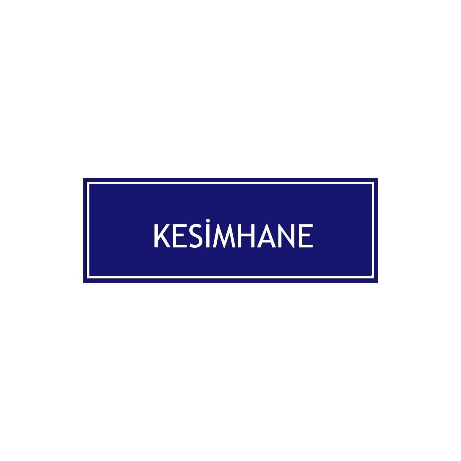 Kesimhane Levhası