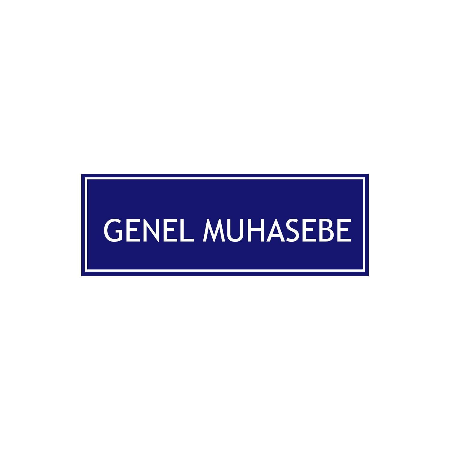 Genel Muhasebe Levhası