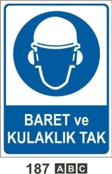 Baret ve Kulaklık Tak
