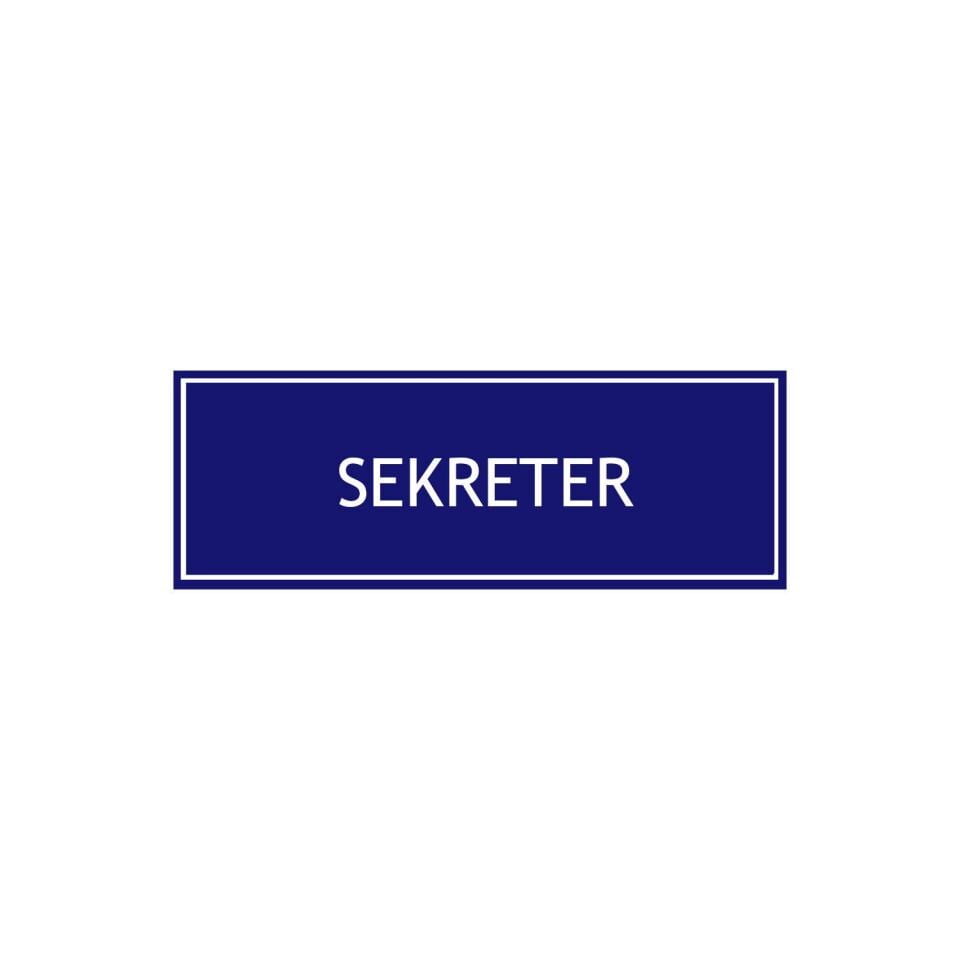 Sekreter Levhası