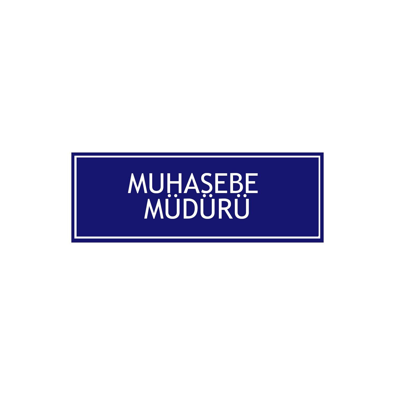 Muhasebe Müdürü