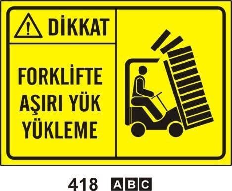 Forklifte Aşırı Yük Yükleme
