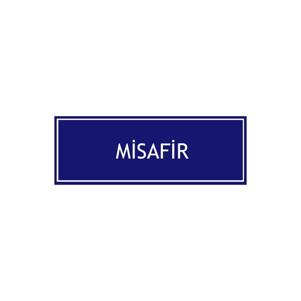 Misafir Odası Levhası