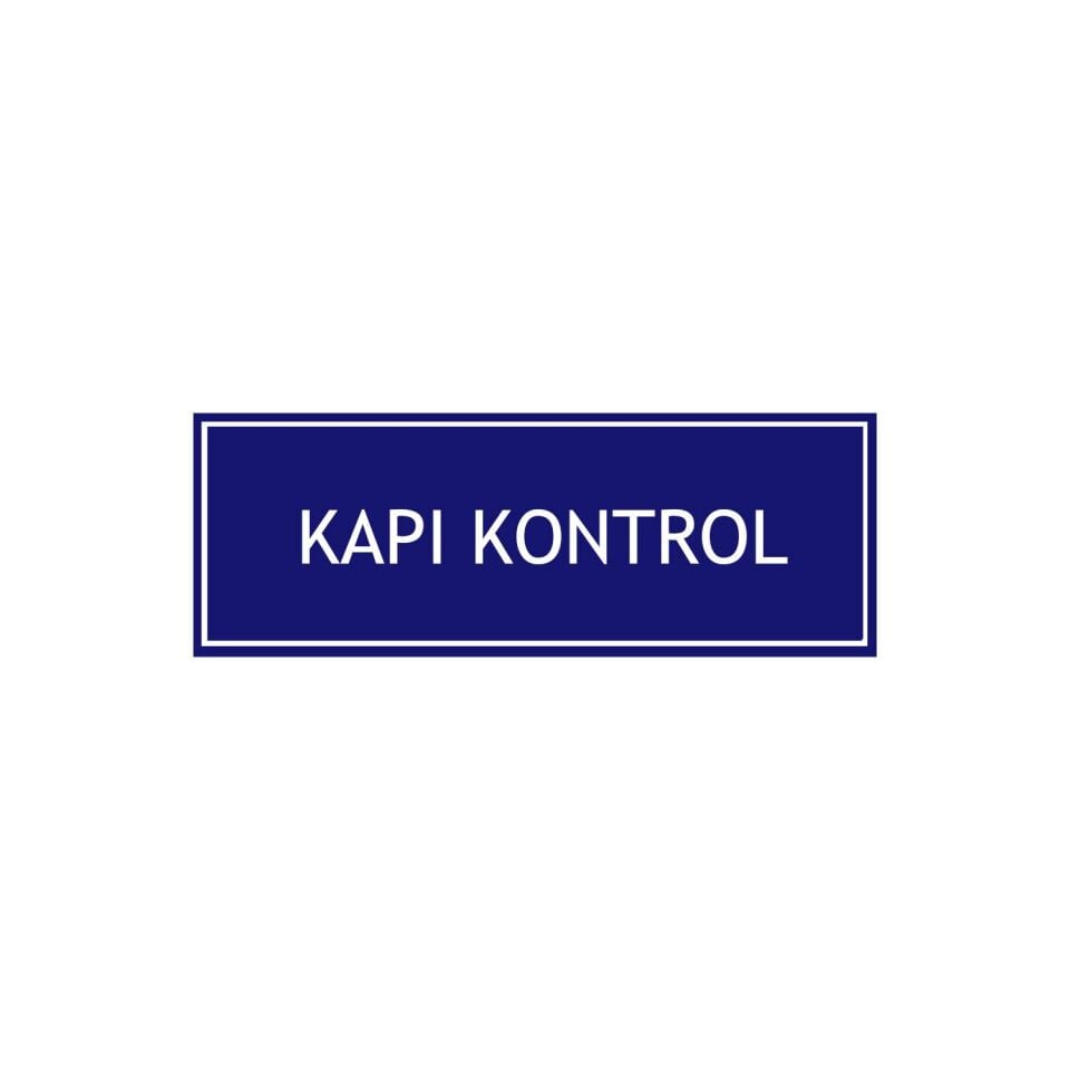 Kapı Kontrol Levhası