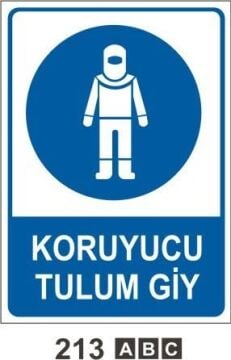 Koruyucu Tulum Giy