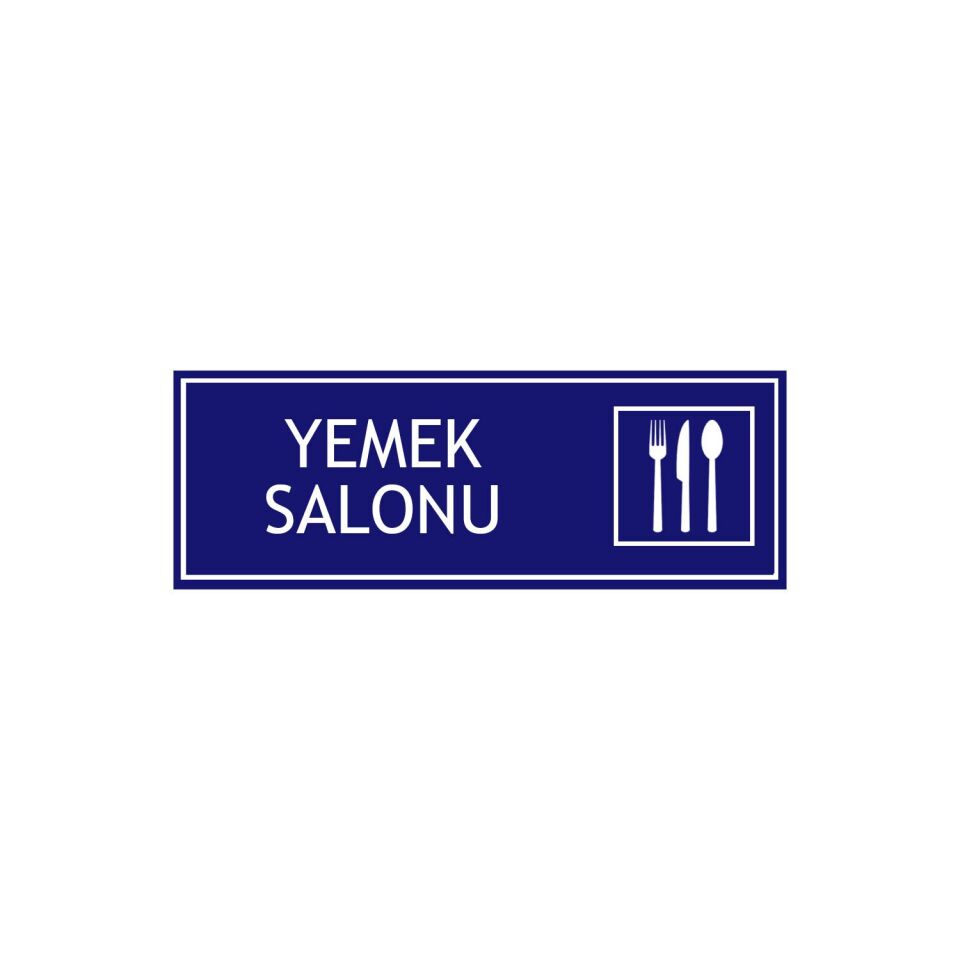 Yemek Salonu Levhası