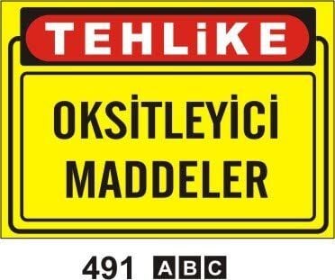 Oksitleyici Maddeler Levhası