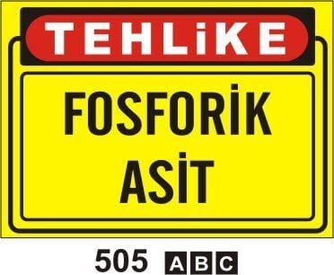 Fosforik Asit Levhası