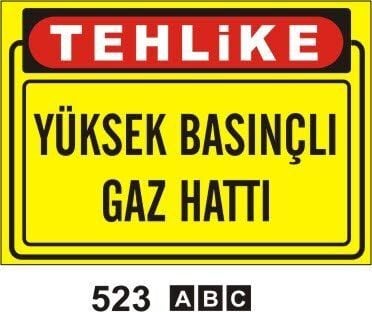 Yüksek Basınçlı Gaz Hattı