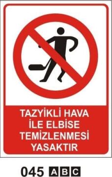 Tayzikli Hava İle Elbise Temizlemek Yasaktır