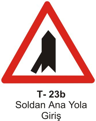 Soldan Ana Yola Giriş