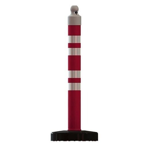 Dubalı Uyarı Dikme 60 mm ( Kauçuk Taban )(4065)