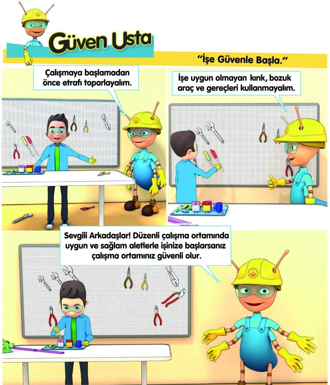 İşe Güvenle Başla Levhası