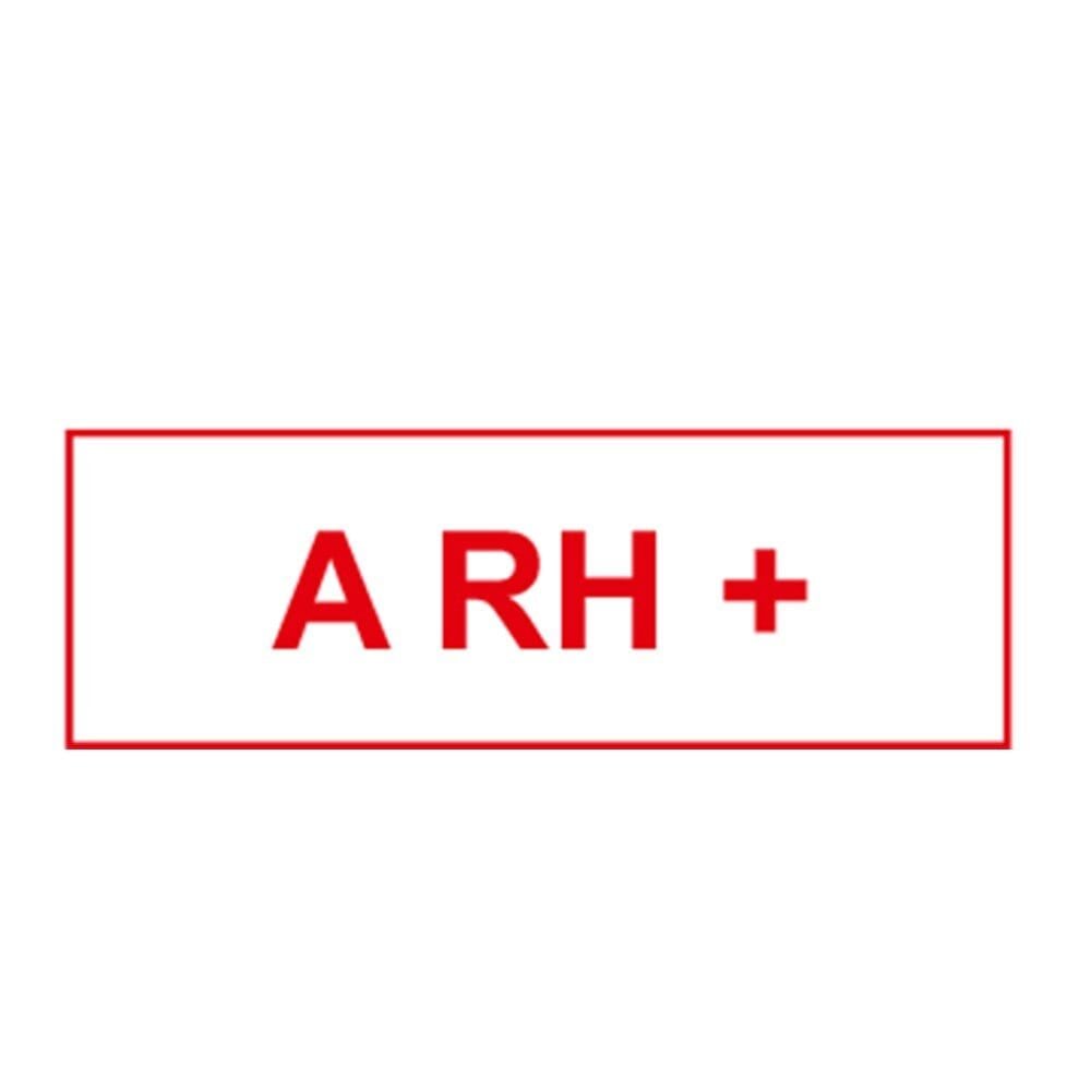 A rh(+) Baret Sticker Etiketi 20'li Paket