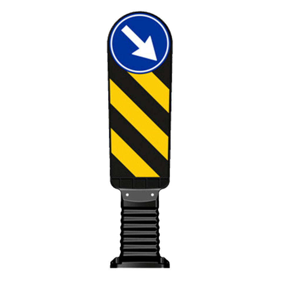 Esnek Refüj Başı 85 cm (Siyah) (2186)