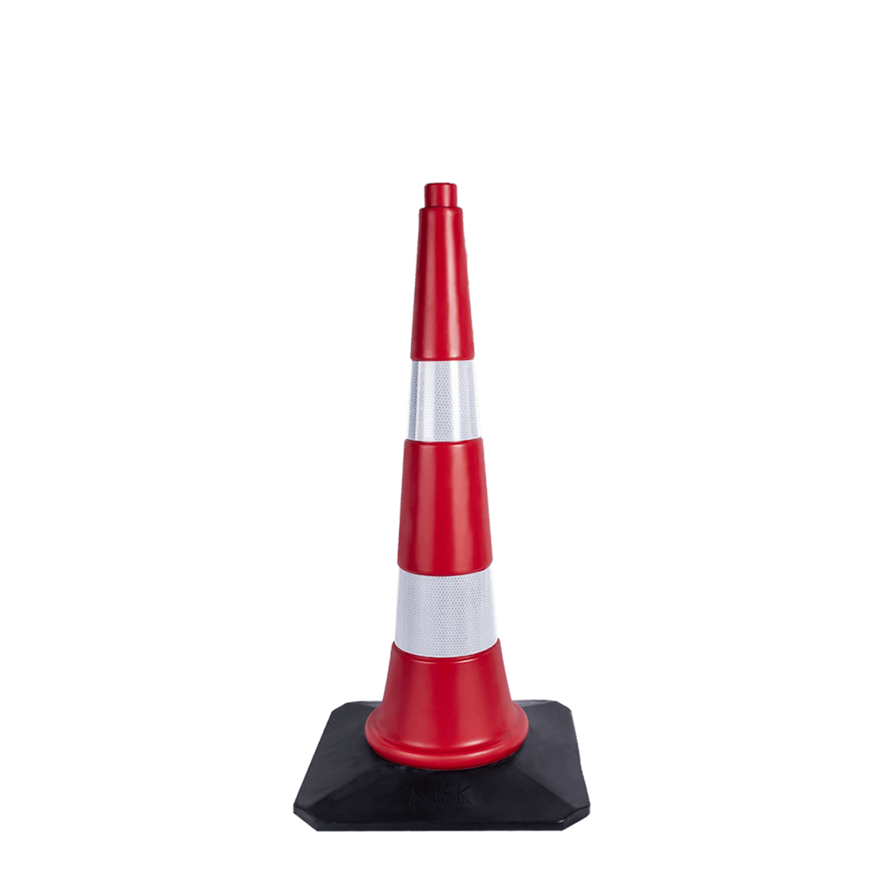 75 cm Trafik ve Reklam Konisi (Kauçuk Taban)(3575)