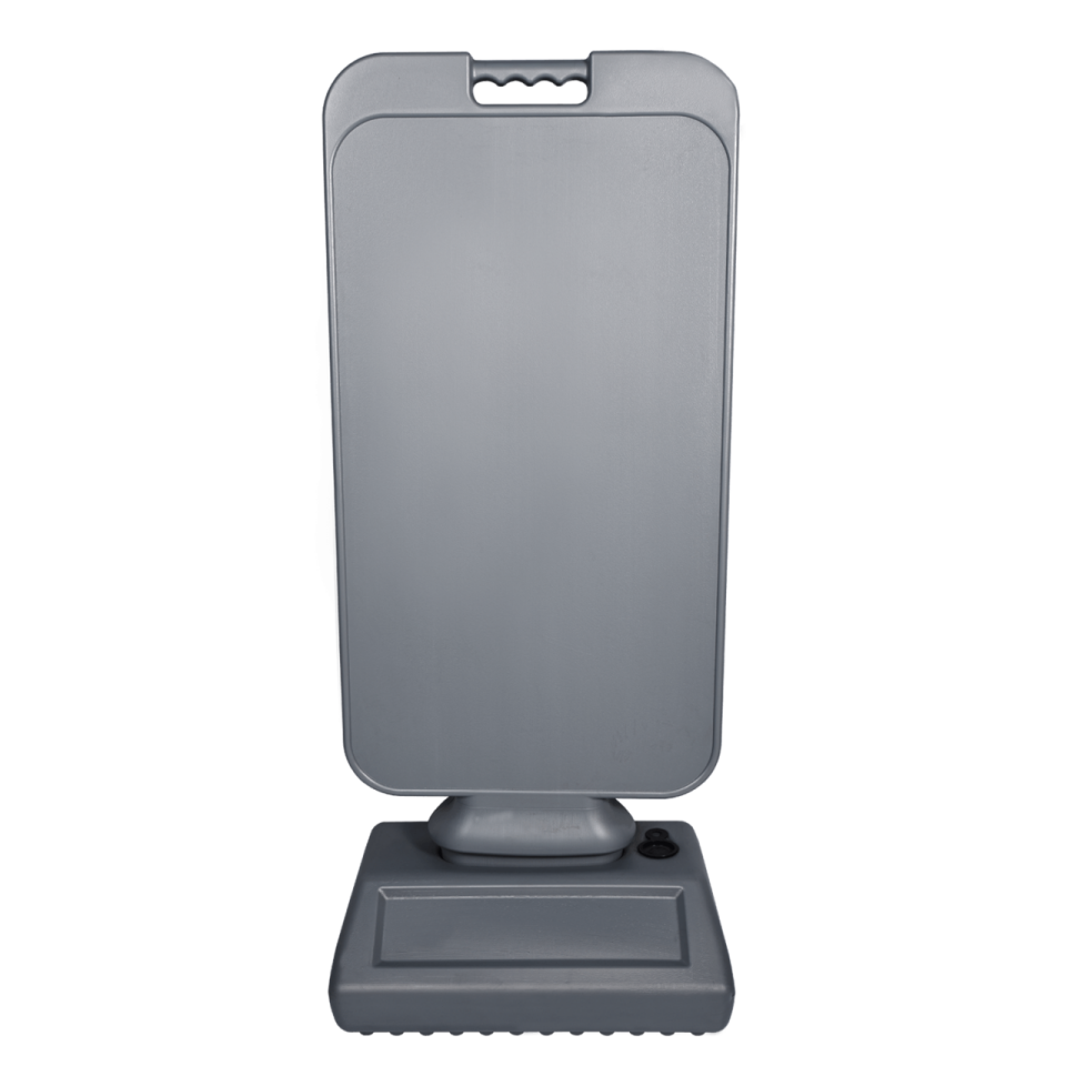 Gri Reklam Dubası 41x74 cm (4520)