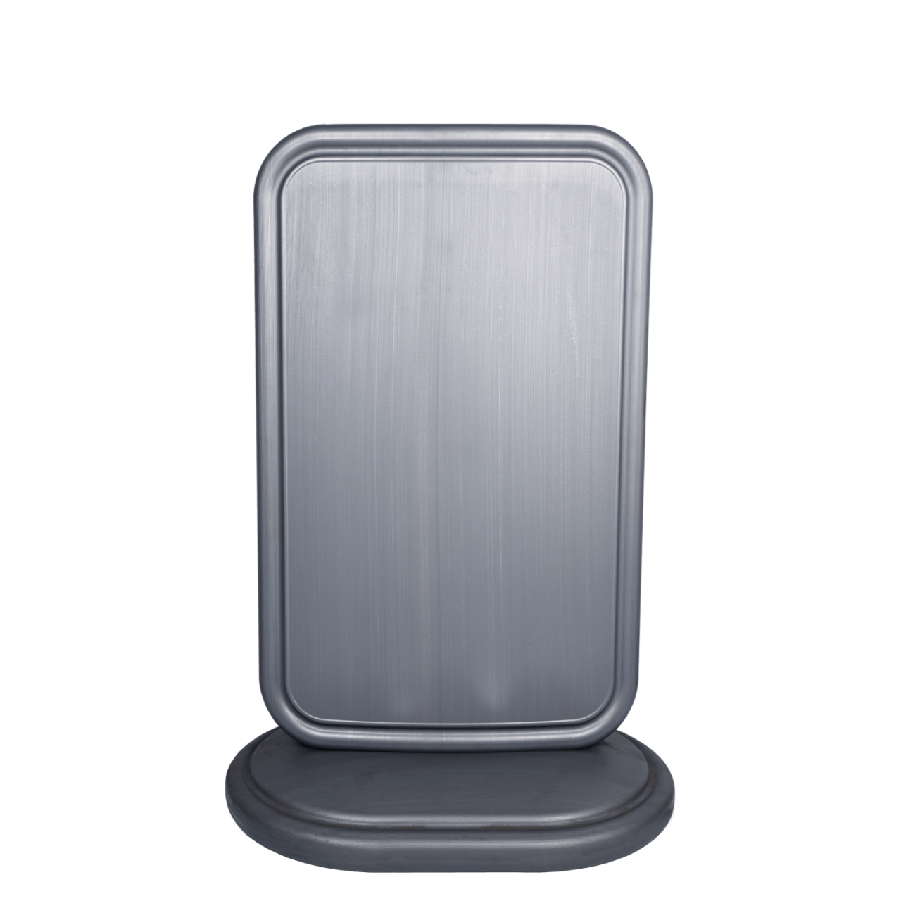 Gri Reklam Dubası 45x75 cm (4530)