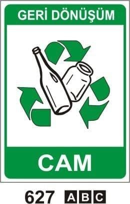Cam (Geri Dönüşüm/Tehlikeli Atık Levhası)