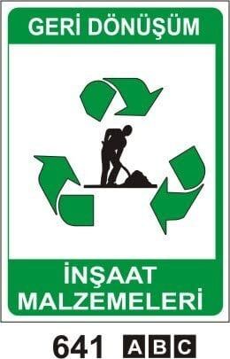 İnşaat Malzemeleri (Geri Dönüşüm/Tehlikeli Atık Levhası)